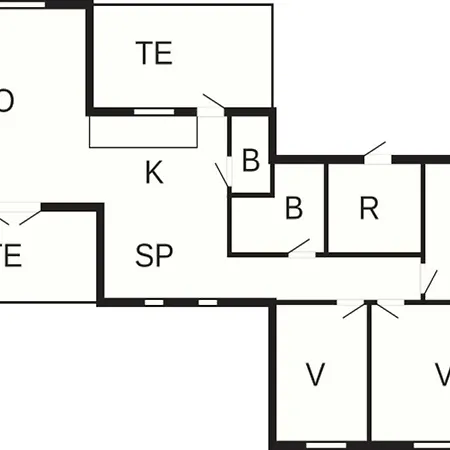 6 Person In Henne Vakantiehuis *